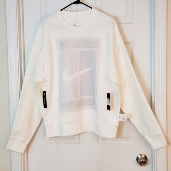 Nike Other - Nike Court Tennis Fleece Reversible Sweatshir